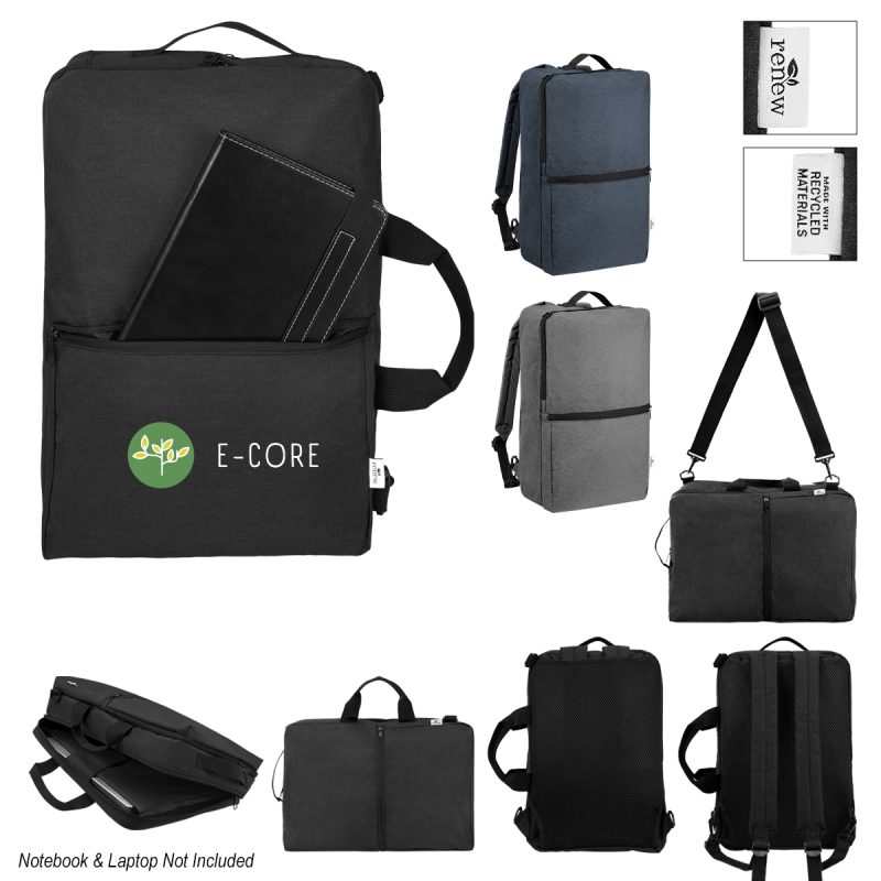Custom Sophie 3-in-1 Convertible Rpet Computer Backpack