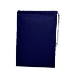 Custom 100% Cotton Sheeting File Drawstring Bag USA Decorated (11" x 16") - 3