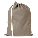 Custom 100% Cotton Sheeting Shoe Drawstring Bag USA Decorated (13" x 17") - 2