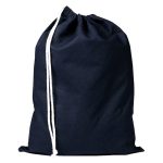 Custom 100% Cotton Sheeting Shoe Drawstring Bag USA Decorated (13" x 17") - 3