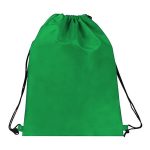 Custom 15"X18" Eco-Friendly rPET Recycled 210D Polyester Drawstring Backpack - 8
