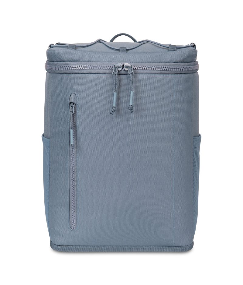 Custom Acadia Recycled rPET Backpack Cooler - Basalt - 1