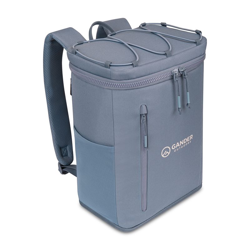 Custom Acadia Recycled rPET Backpack Cooler - Basalt - 2