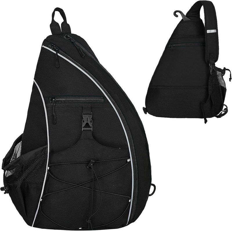 Custom All-in-One Adjustable Pickleball Sling Backpack - 2