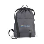 Custom American Tourister Embark Recycled rPET Cinchpack - Gunite