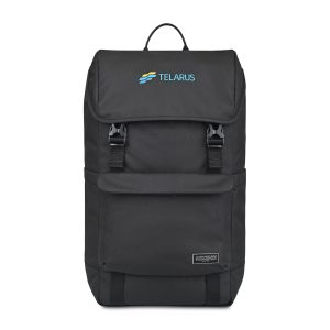 Custom American Tourister Embark Recycled rPET Laptop Backpack - Black