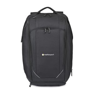 Custom American Tourister Zoom Turbo Convertible Backpack - Black