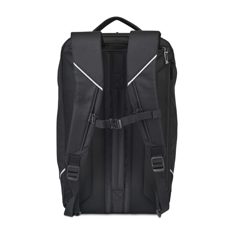 Custom American Tourister Zoom Turbo Convertible Backpack - Black - 6