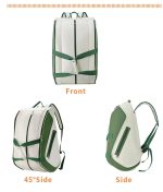 Custom Ariayah Pickleball Leather Backpack - 4