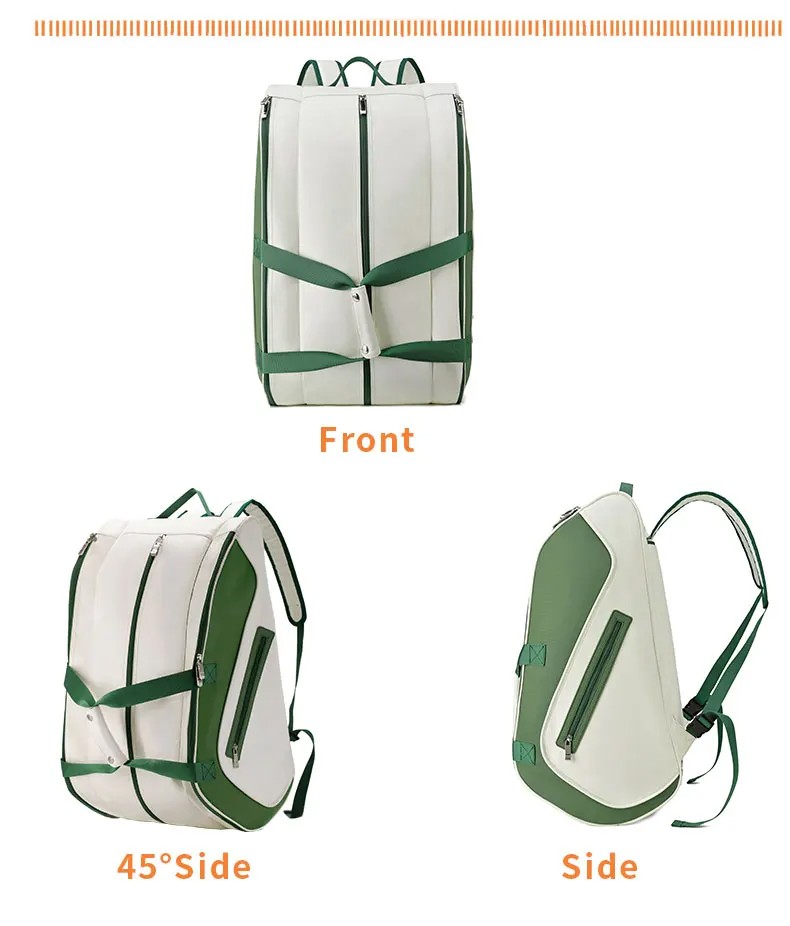 Custom Ariayah Pickleball Leather Backpack - 4