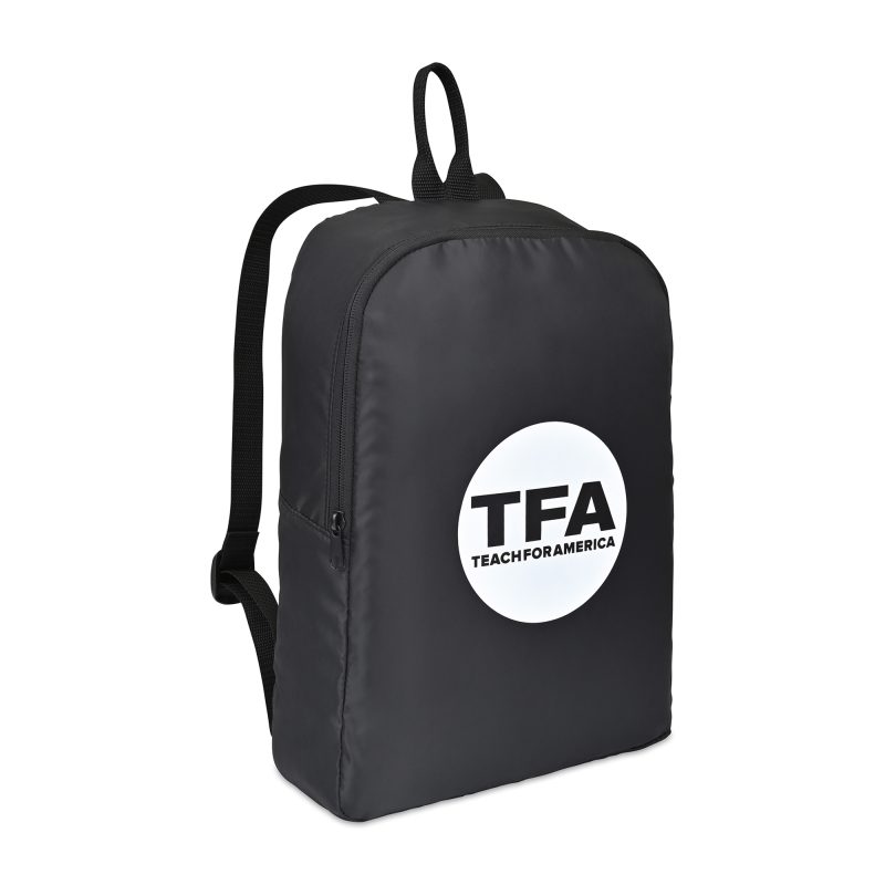 Custom Arlo Recycled rPET Backpack - Black - 2