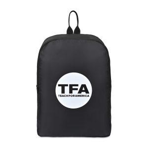 Custom Arlo Recycled rPET Backpack - Black