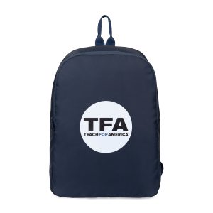 Custom Arlo Recycled rPET Backpack - Navy