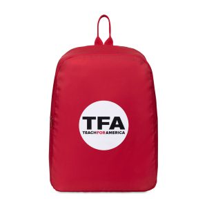 Custom Arlo Recycled rPET Backpack - Red