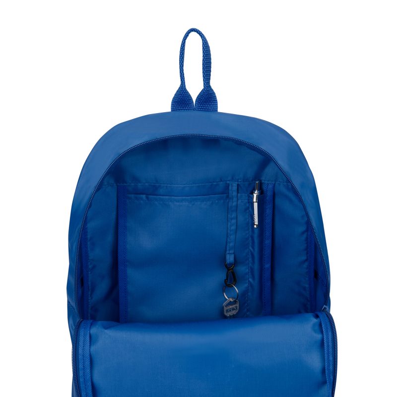 Custom Arlo Recycled rPET Backpack - Royal Blue - 3