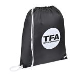 Custom Arlo Recycled rPET Cinchpack - Black - 2