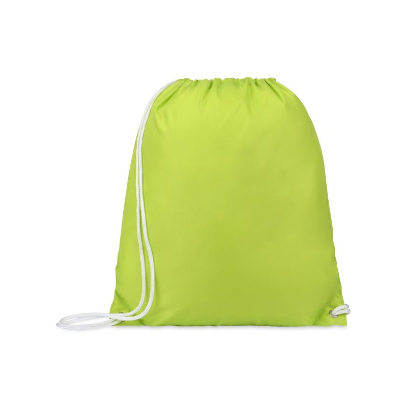 Custom Arlo Recycled rPET Cinchpack - Lime Green - 1