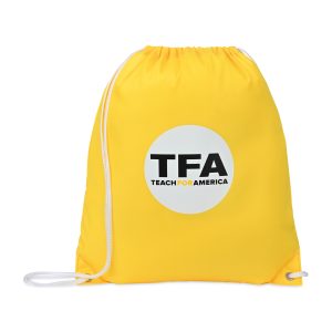 Custom Arlo Recycled rPET Cinchpack - Yellow