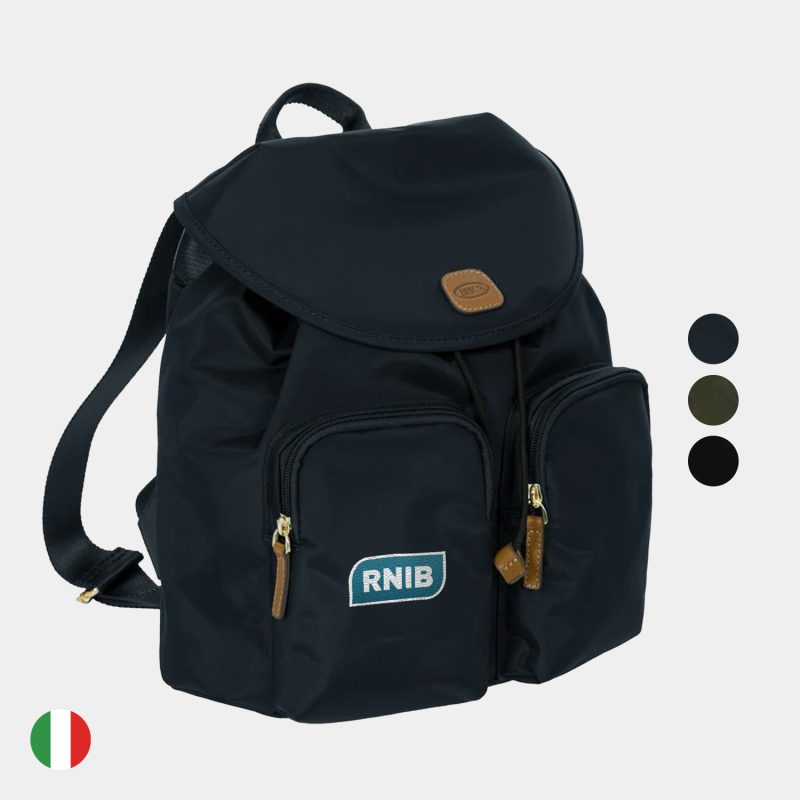 Custom BRIC'S® X-Travel Recycled Piccolo City Exclusive Backpack