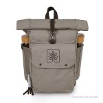 Custom Carmel Roll Top Picnic Backpack Cooler