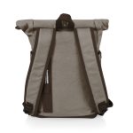 Custom Carmel Roll Top Picnic Backpack Cooler - 3