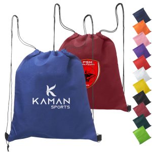 Custom Cinch Up Bag Non-Woven Drawstring Backpacks