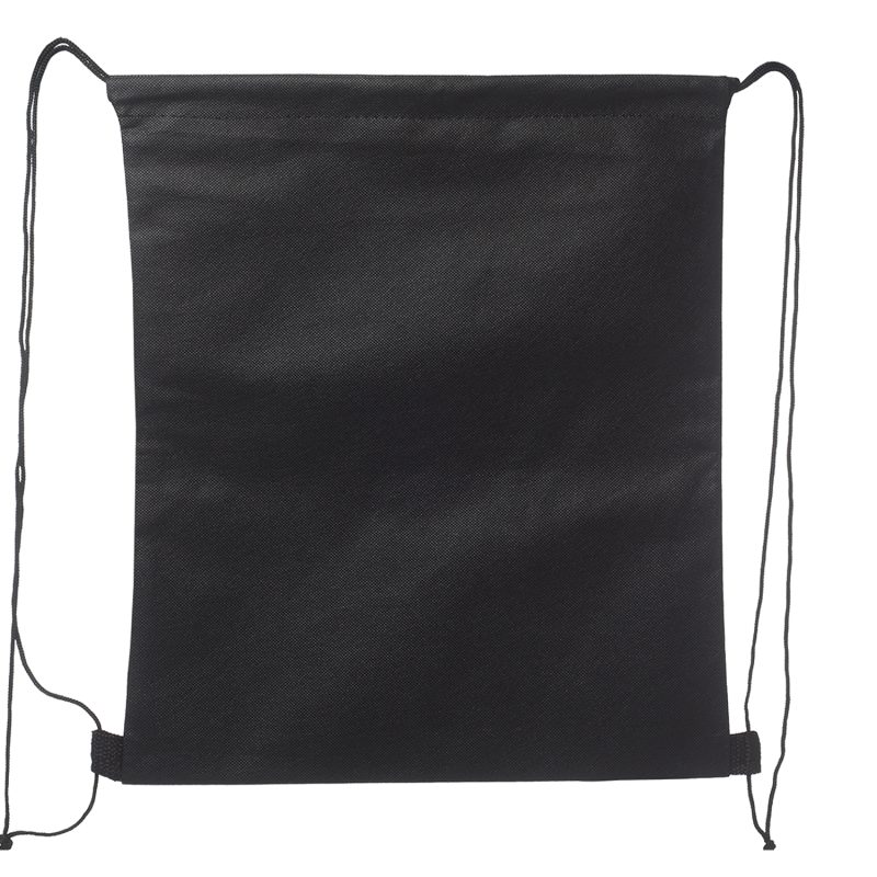 Custom Cinch Up Bag Non-Woven Drawstring Backpacks - 5