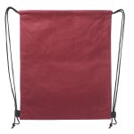 Custom Cinch Up Bag Non-Woven Drawstring Backpacks - 7