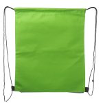 Custom Cinch Up Bag Non-Woven Drawstring Backpacks - 9