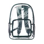 Custom Clear Plastic Backpack w/Mesh Pocket (13"x18") - 3