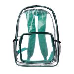 Custom Clear Plastic Backpack w/Mesh Pocket (13"x18") - 8