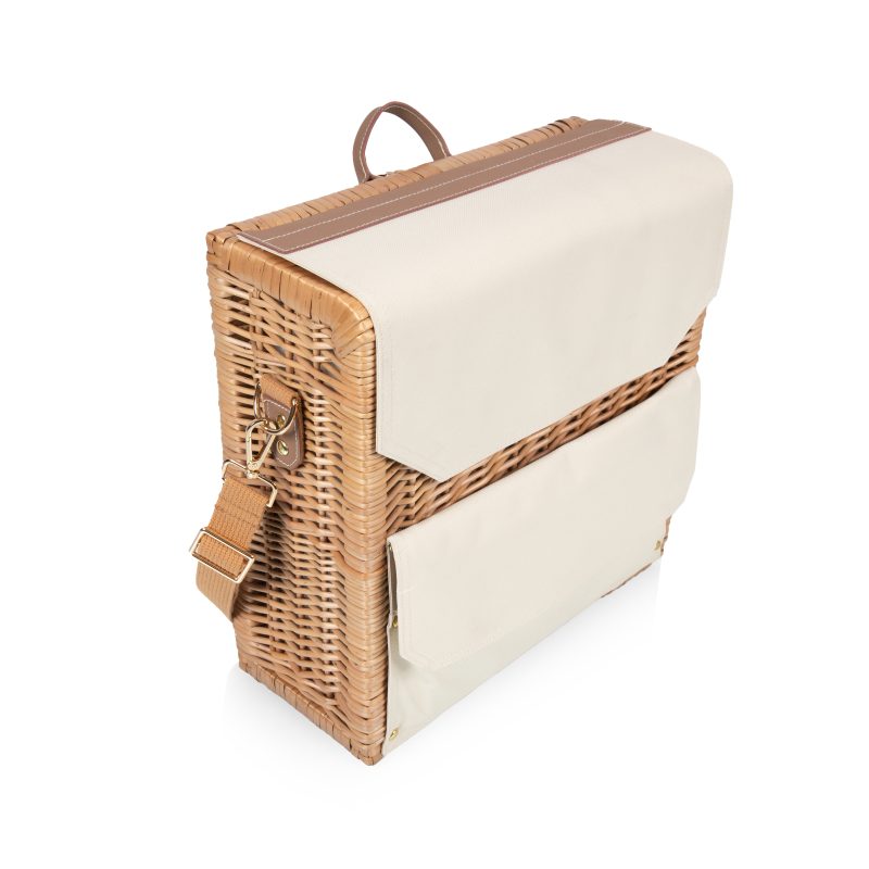 Custom Corsica Grande Wine & Cheese Basket Backpack - 1