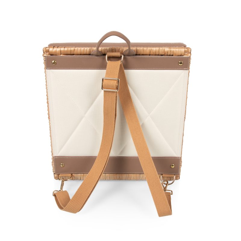 Custom Corsica Grande Wine & Cheese Basket Backpack - 3