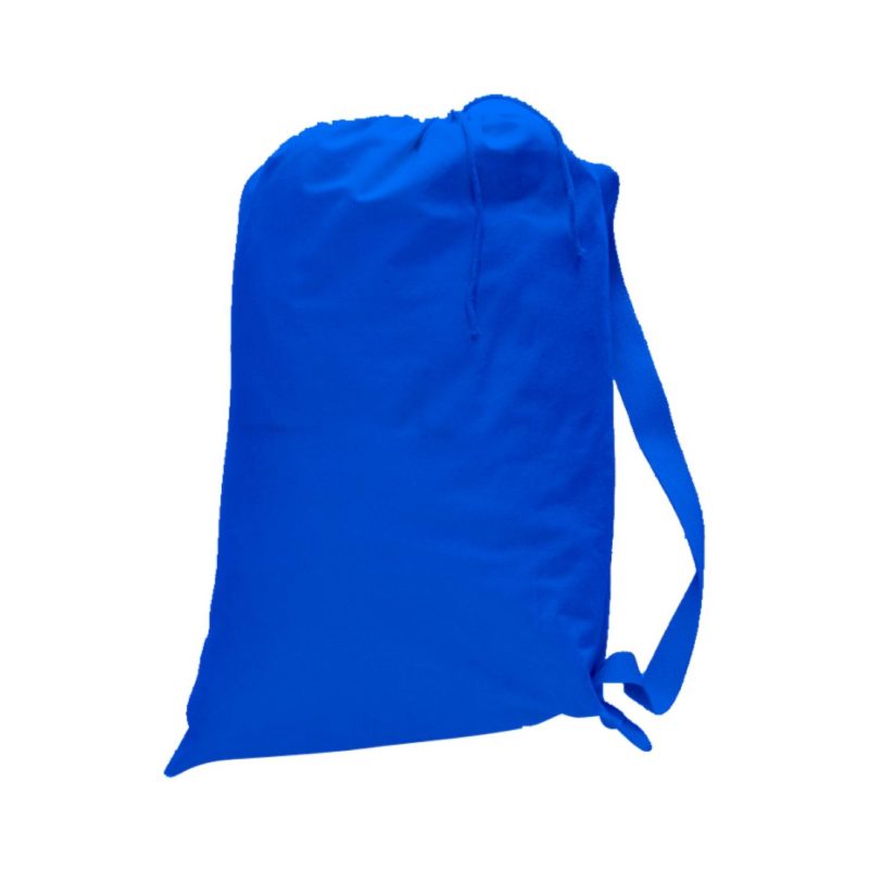 Custom Cotton Canvas Drawstring Bag USA Decorated - 6