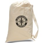 Custom Cotton Canvas Drawstring Bag USA Decorated - 7