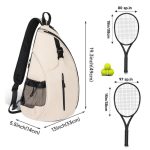 Custom Crossbody Backpack For Pickleball Tennis And Racketball - 2
