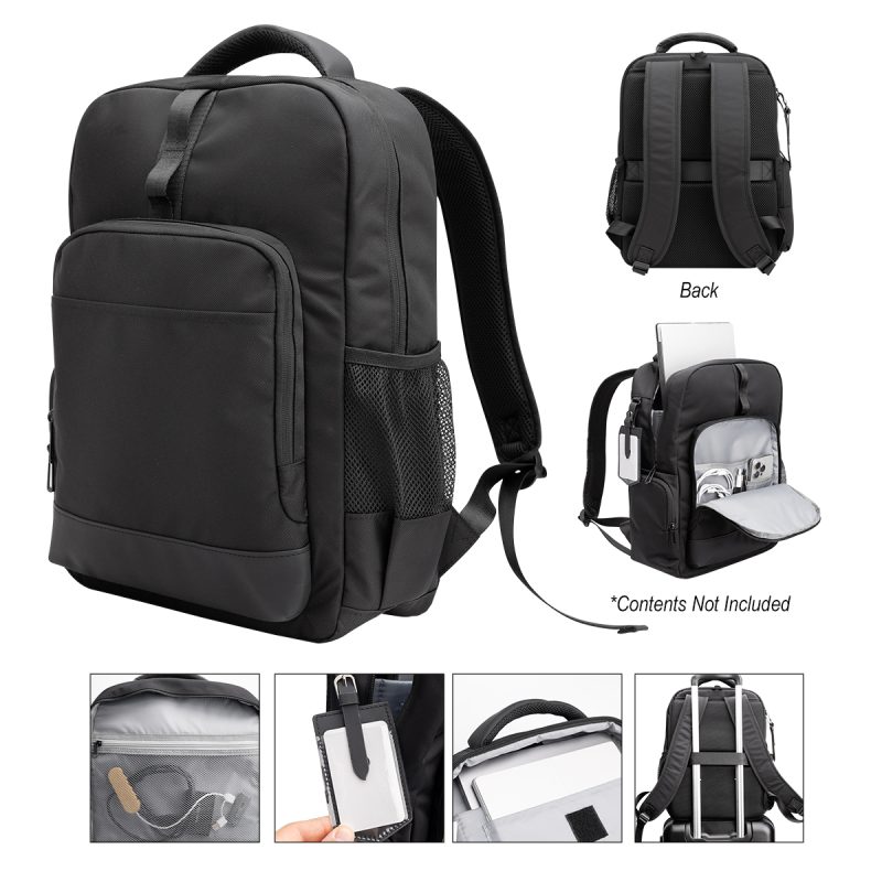 Custom Deluxe Executive Active Rpet Laptop Backpack - 1
