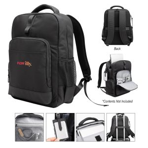 Custom Deluxe Executive Active Rpet Laptop Backpack