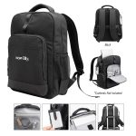 Custom Deluxe Executive Active Rpet Laptop Backpack - 4