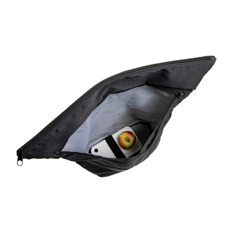 Custom Dillon AWARE rPET Lightweight Foldable Backpack - Black - 4