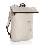 Custom Dillon AWARE rPET Lightweight Foldable Backpack - Off White - 2