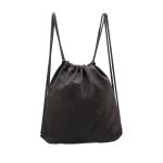 Custom Drawstring Milan Suede Backpacks (14" x 15.5") - 3