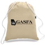 Custom Eco-Friendly Drawstring Organic Sports Backpack - 1