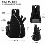 Custom Ergonomic Pocket Pickleball Gear Backpack For Travel And Sports - 1