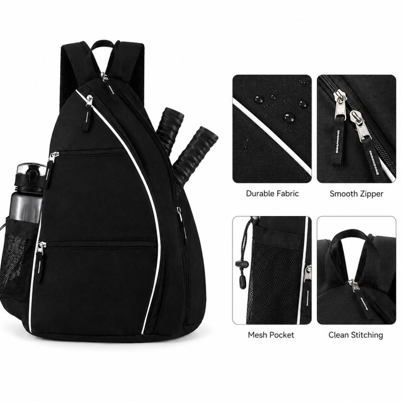 Custom Ergonomic Pocket Pickleball Gear Backpack For Travel And Sports - 2