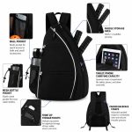 Custom Ergonomic Pocket Pickleball Gear Backpack For Travel And Sports - 3