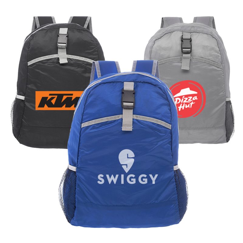 Custom Foldable Lightweight Laptop Backpack (15" x 14")
