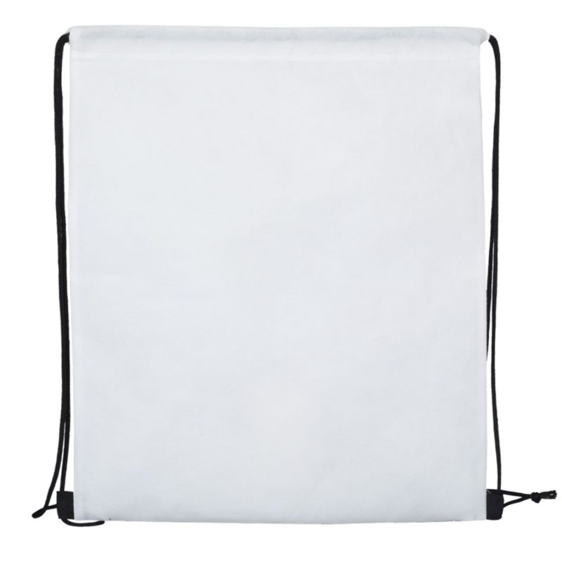 Custom Full Color Bag Non-Woven Drawstring Sublimation Backpacks - 1