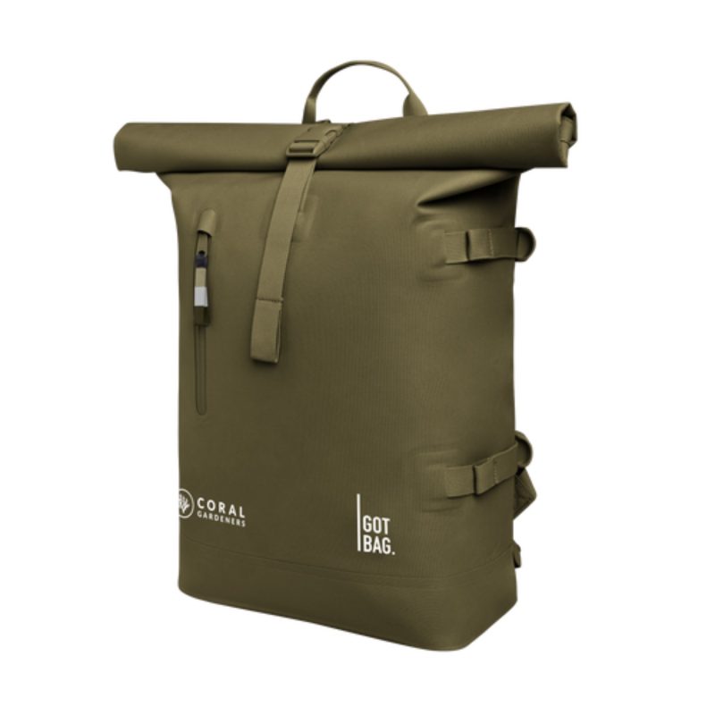 Custom GOT BAG® ROLLTOP 2 Coral Gardeners Edition – Waterproof Recycled Backpack - 1