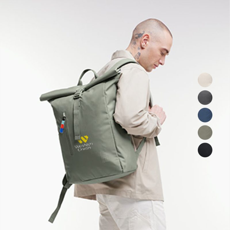 Custom GOT BAG® ROLLTOP EASY – GOTS Certified Ocean Plastic Backpack